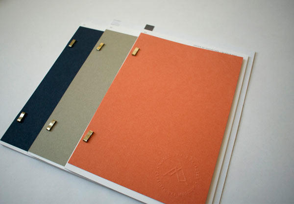 Printed collateral by Eliane Cadieux.