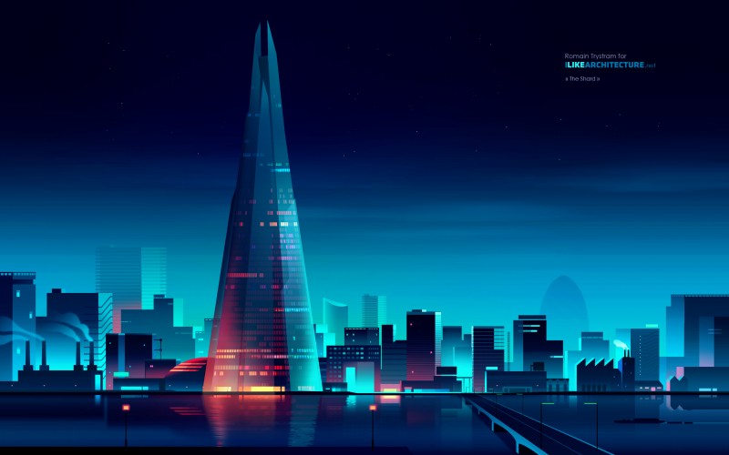 The Shard, also referred to as the Shard of Glass is a 87-storey skyscraper in London.