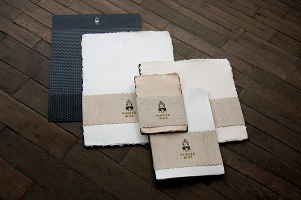 Vinczemill visual identity - Graduation project by Cecília Pletser at the Hungarian University of Fine Arts.