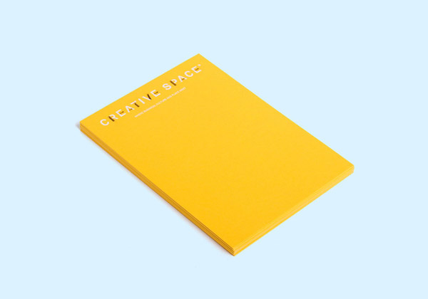 Yellow stationery