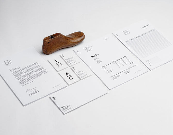 Stationery design by Mark Brooks for Magro Cardona, a Madrid based high end footwear brand.