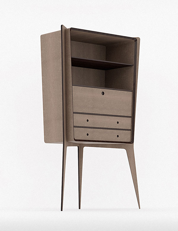Bookcase design.