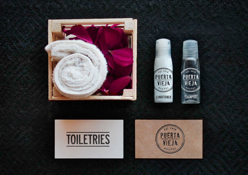 Branding for a hostel located in San Cristóbal de las Casas.