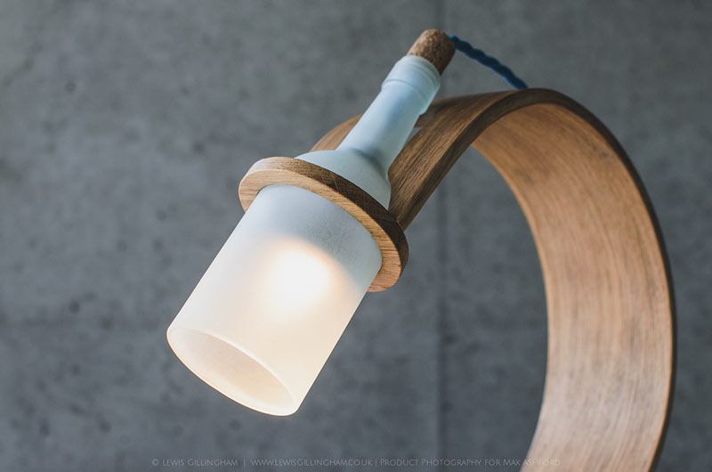 Close up of the lighting concept.