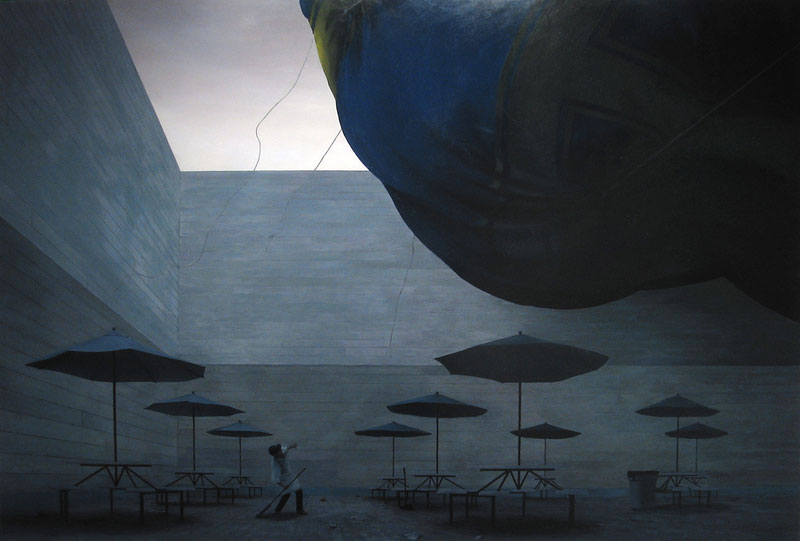 Alejandro - Painting from 2005 by Anna Conway.