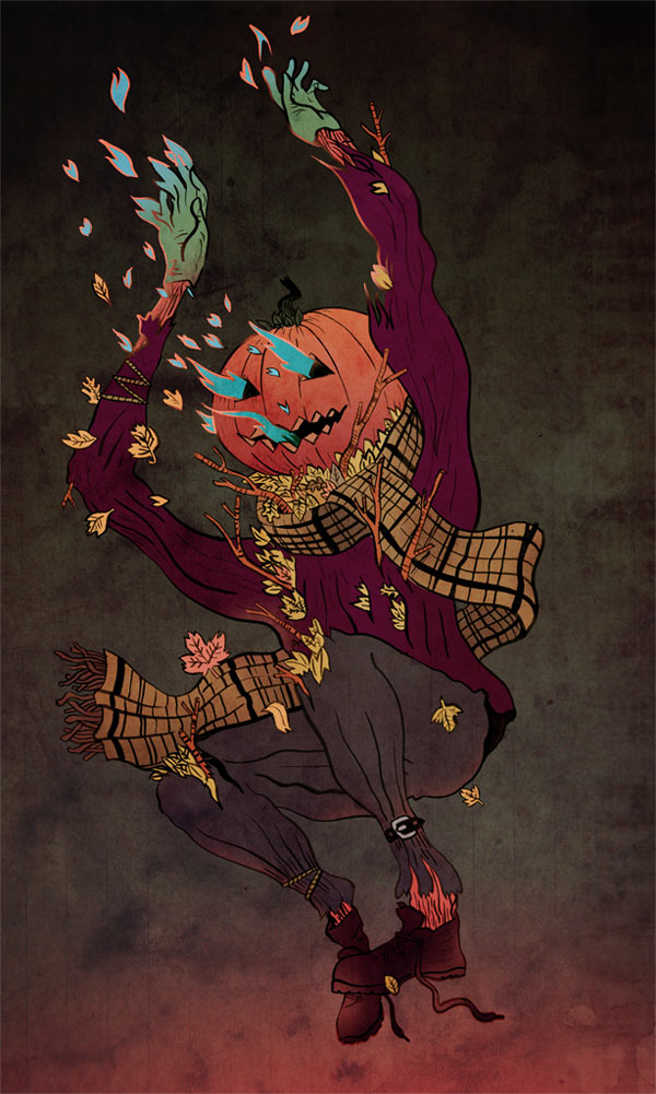 Midnight Fright Illustration