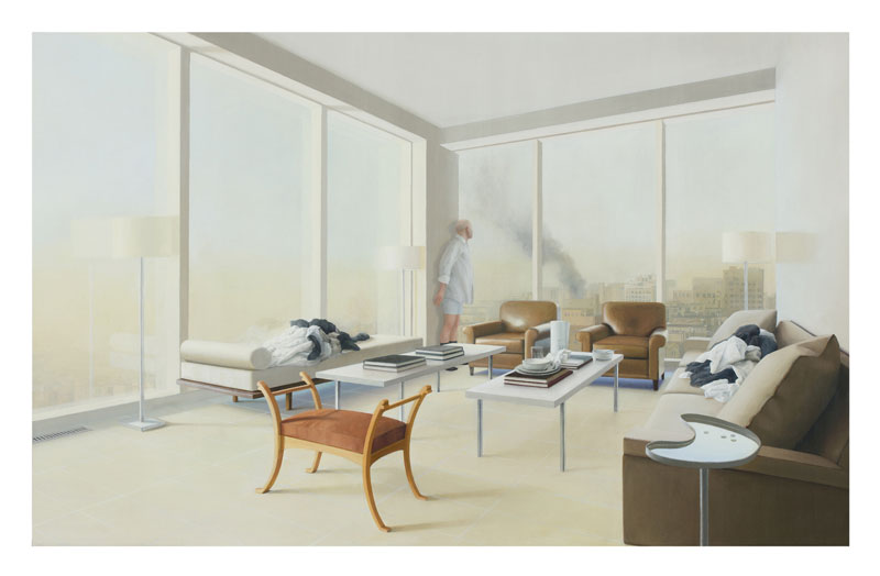 Oil painting on linen, created in 2012 - Contemporary art by Anna Conway.
