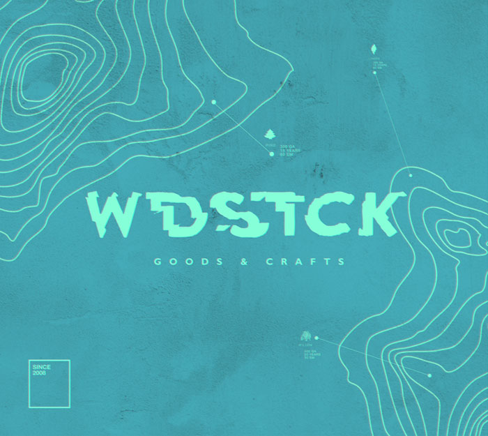 WDSTCK Goods & Crafts - Visual identity by Tough Slate Design.