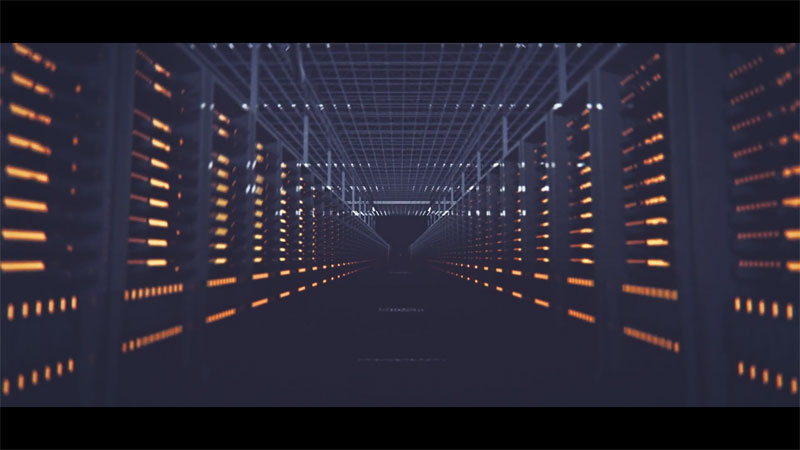 Still from the opening scenes of the video.