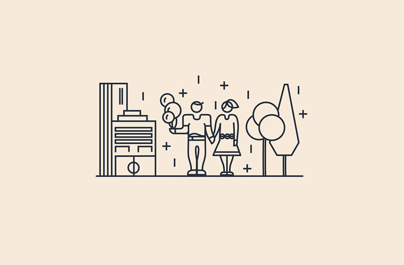 Illustrations for the event website.