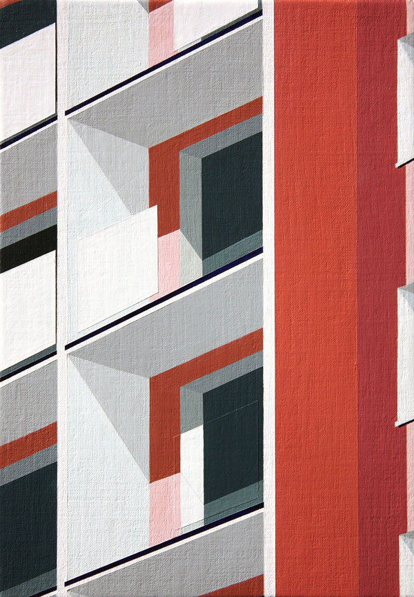 Azovska Ulica - Acrylic on linen on panel. Azovska Ulica - Acrylic on linen on panel.