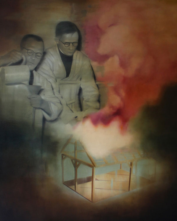 Test - Oil on canvas in the size of 150x180cm. Test - Oil on canvas in the size of 150x180cm.