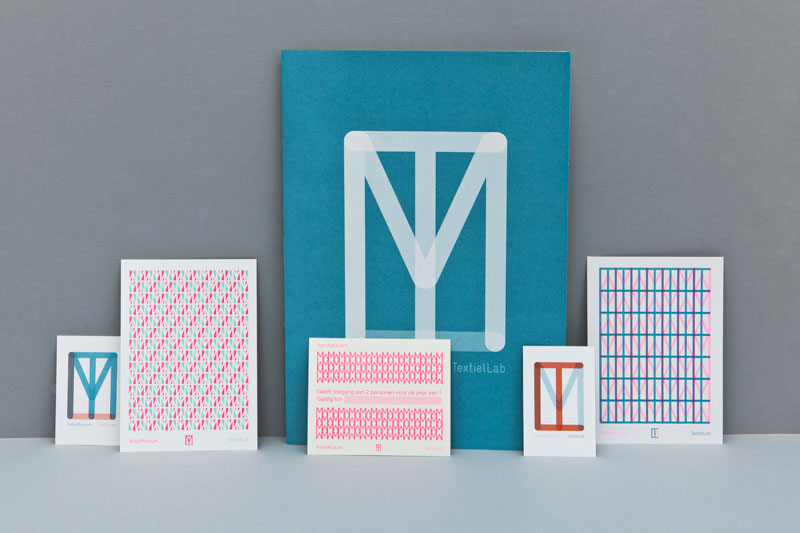 TextielMuseum and TextielLab identity by Raw Color. TextielMuseum and TextielLab identity by Raw Color.