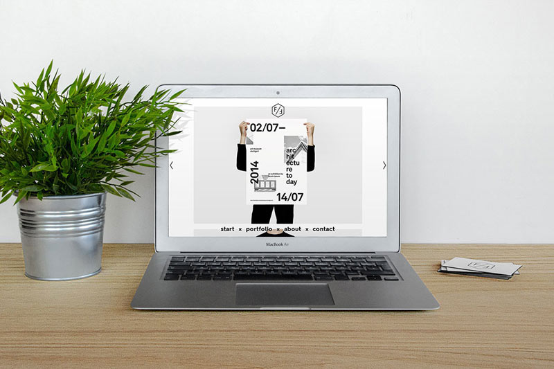 Website and portfolio.