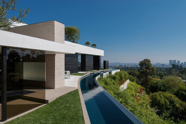 The long infinity pool.