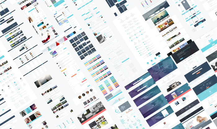 The Elixir package consists of a huge UI kit and numerous PSD website templates.