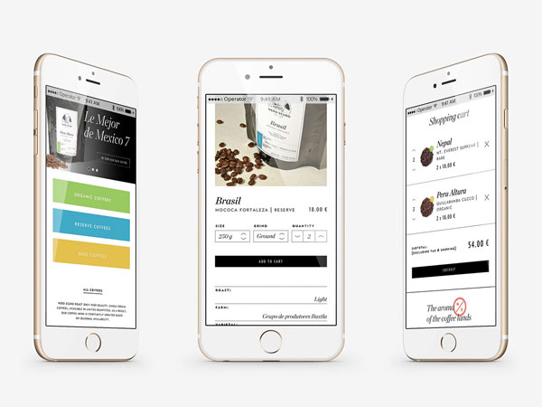 Mobile user interface.