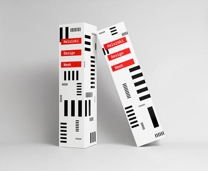 A visual identity based on clean graphic design.