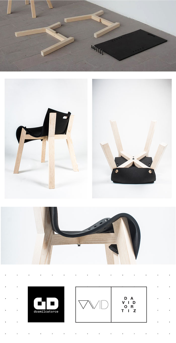 Design and simple construction of the chair. The design is characterized by its construction as well as used materials. Design and simple construction of the chair. The design is characterized by its construction as well as used materials.