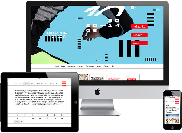 Website for desktop and mobile devices.