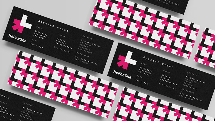 Event tickets - front and back.