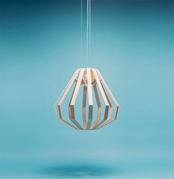 Apollo 8 Command Module - Pendant from Woodlabo.