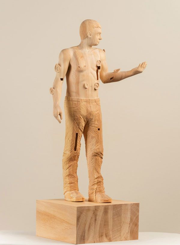 Nothing is accomplished by hearing a piece of music (Experimental Listener) - sculpture from 2013. Nothing is accomplished by hearing a piece of music (Experimental Listener) - sculpture from 2013.