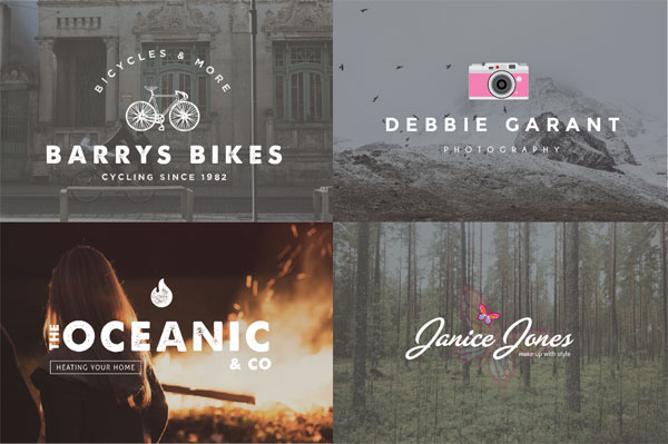 Over 100 skillfully designed logos for commercial use.