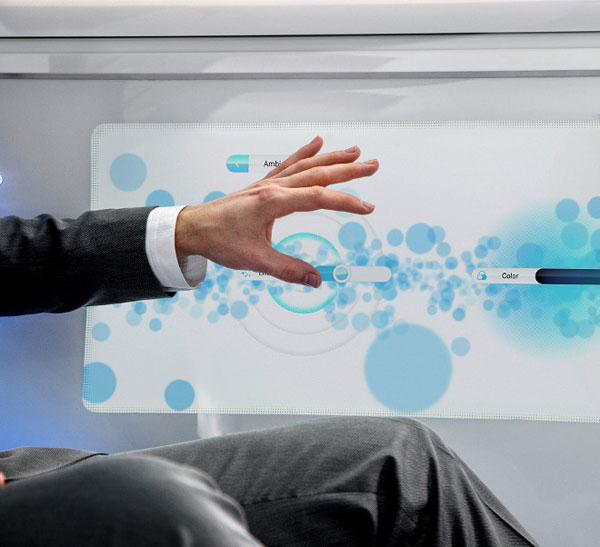 Intuitive control per touch screen Intuitive control per touch screen