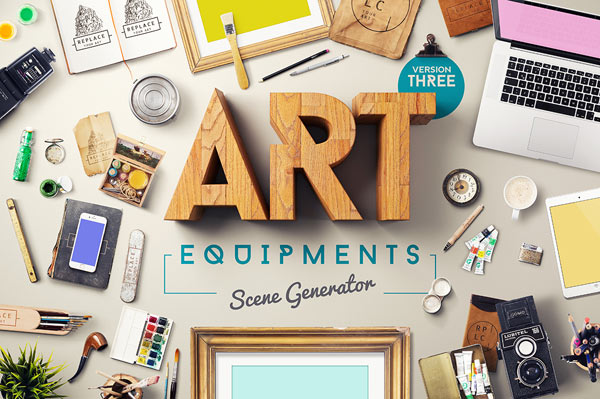 The Art Equipments Scene Generator.
