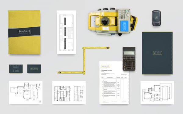 Branding by studio Pixelinme for Geo Office Berlin, an architecture and planning company based in Berlin, Germany.