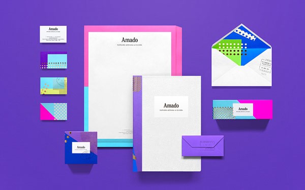 Stationery and printed collateral.