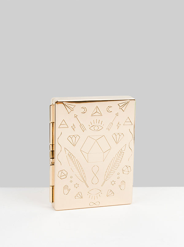 Engraved ornaments on the box.