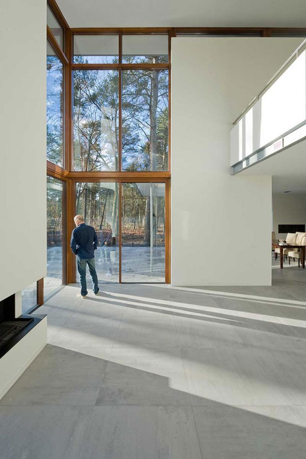 Open and spacious rooms flooded by natural light.