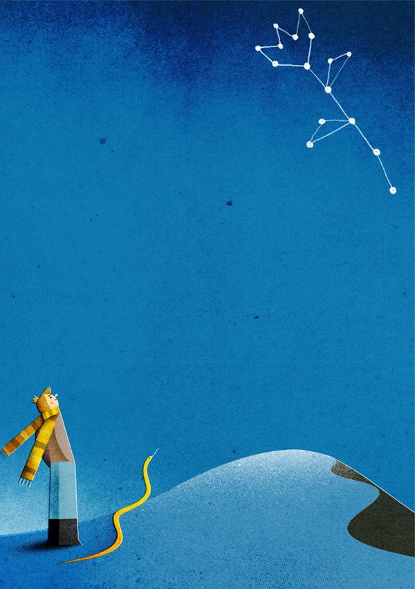 Work from a series of funny and cute drawings.