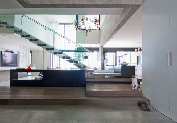 Ground floor and staircase.