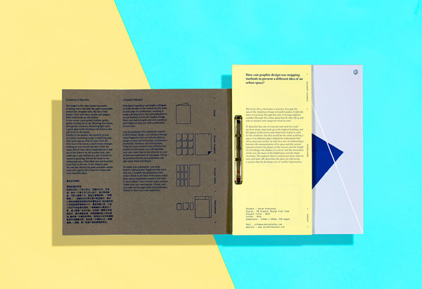 Printed matters of the student project.