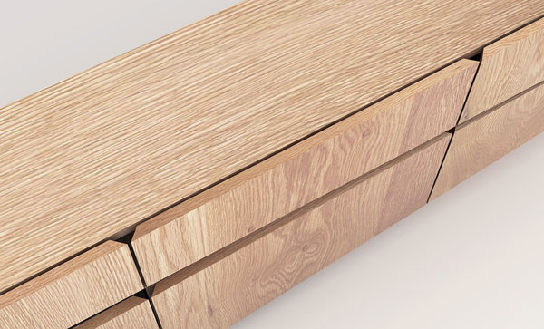 Top of the sideboard - detail view.
