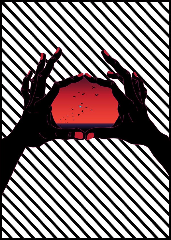 Visualization - artwork by Nevena Katalina from the series Creating Dreams.
