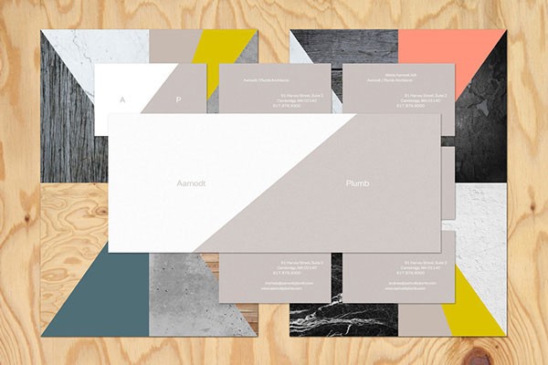 Architecture studio Aamodt/Plumb - branding and graphic design by agency TwoPoints.Net.