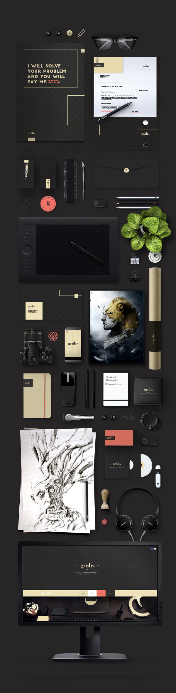 Martin Grohs, a sophisticated rebranding project.
