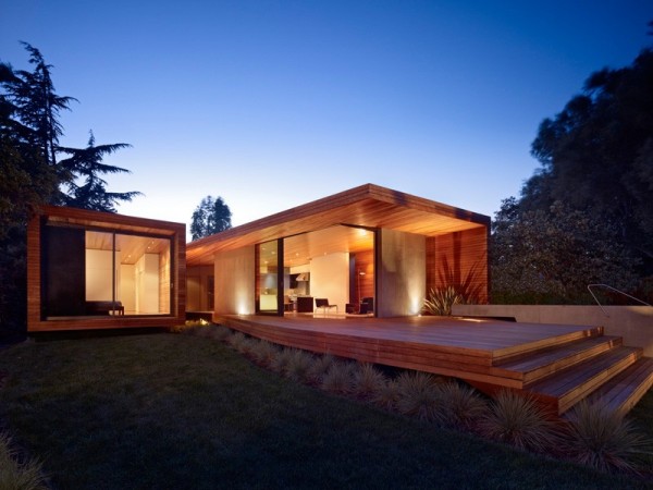 Addition and remodeling of an existing mid century ranch house by Terry&Terry Architecture.
