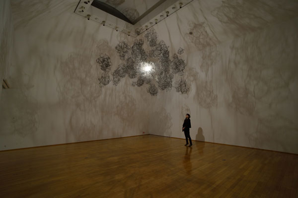 Work from Onishi Yasuaki’s solo show in November 2014.