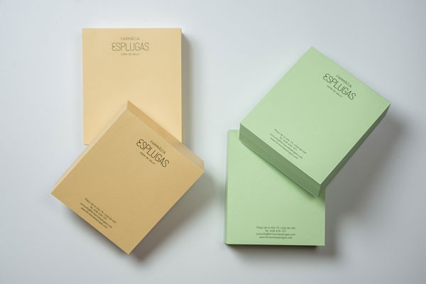 Farmàcia Esplugas branding by Barcelona based design studio toormix.
