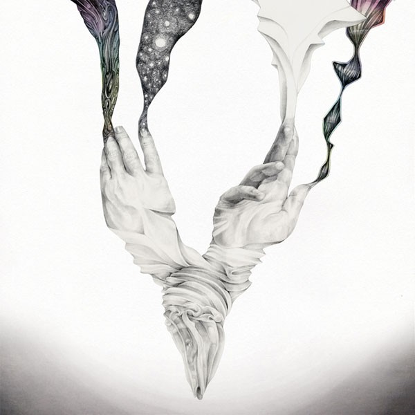 One Billionth - Graphite, paint, pastel and charcoal on paper with a digital finish.