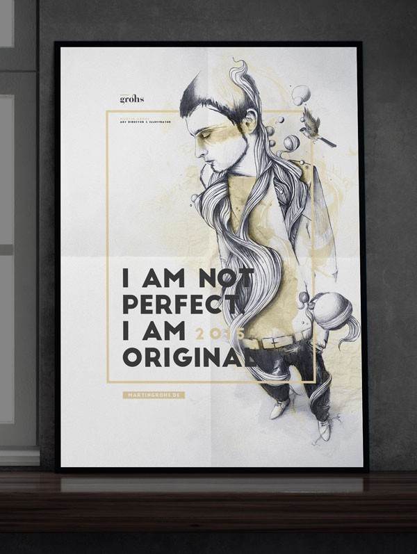 Poster artwork created by Martin Grohs, a creative director and illustrator based in Leipzig, Germany.