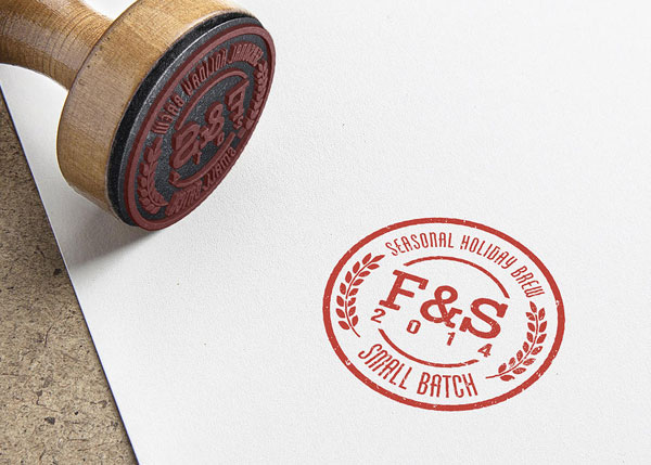 Stamp - Brew No2 - Beer branding by Craig Valentino.