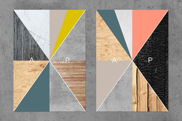 A visual identity based on graphic shapes.