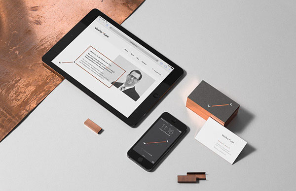 Elegant and classic design for print, web and mobile.