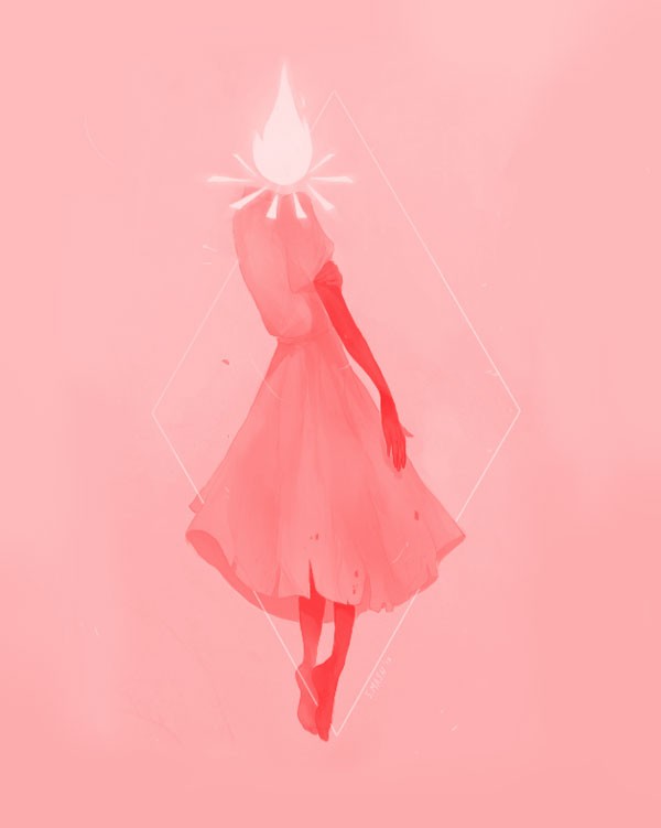 Burn, a personal piece done while thinking about ghosts.